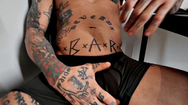 Dirty nympho gay barebacked by stud in doggystyle