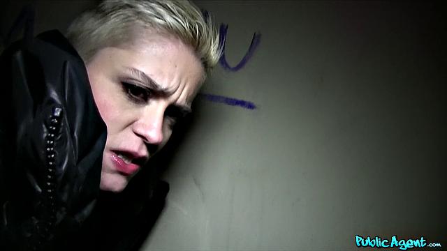 Big Tits Near the Church