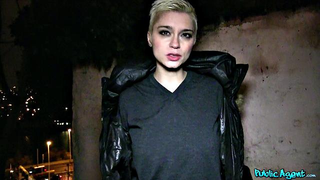 Big Tits Near the Church