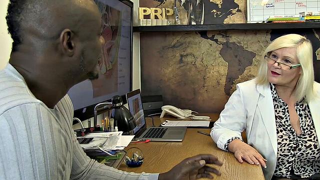 Dr. Lacey Meets Antonio Black