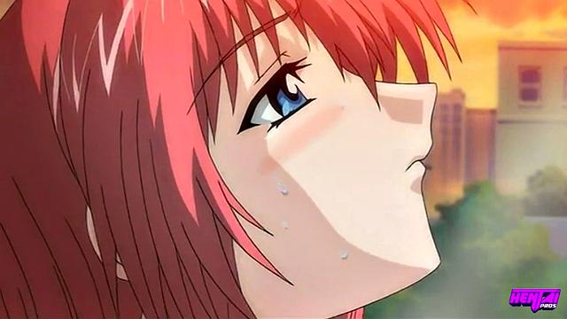 Redhead stepsister gets double-teamed and drenched while cosplay shinigami joins the fun-family planning, hentai style