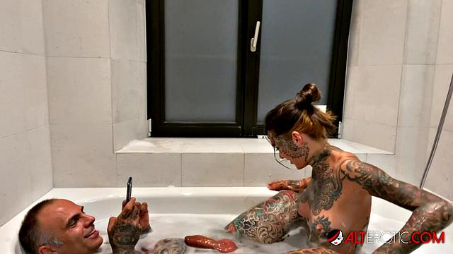 Lucy ZZZ Bathtub Fucking One Camera Shot