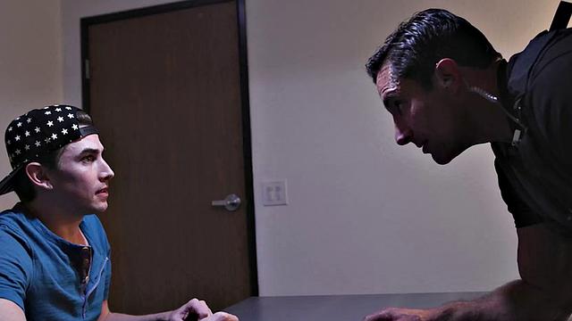 Unfamiliar Business Men Meet & Have Rough Gay After Flight Delay - Dillon Diaz, AJ Sloan - DisruptiveFilms