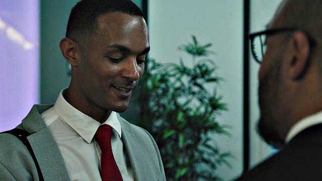 Unfamiliar Business Men Meet & Have Rough Gay After Flight Delay - Dillon Diaz, AJ Sloan - DisruptiveFilms