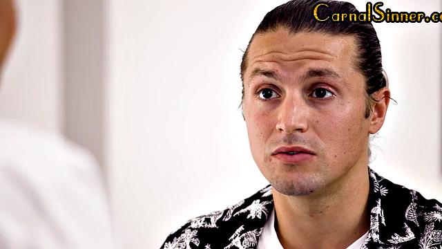 Big-titted nurse helps her patient with cockriding