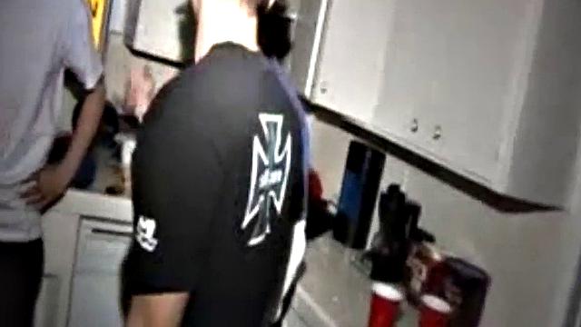 Young college girl gets her tight pussy drilled hard in messy doggystyle