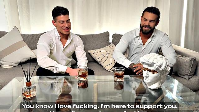 The lewd Miss Jackpal's son, a platinum-blonde with phat mammaries, is banged by 2 rigid cocks, proving her lust for savage XXX action.