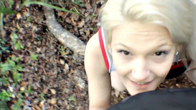 Blonde Cheerleader with BBC