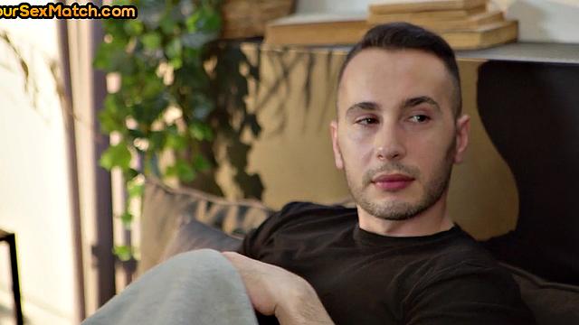 Sensual babe sucks cock of her BF in ATM sex