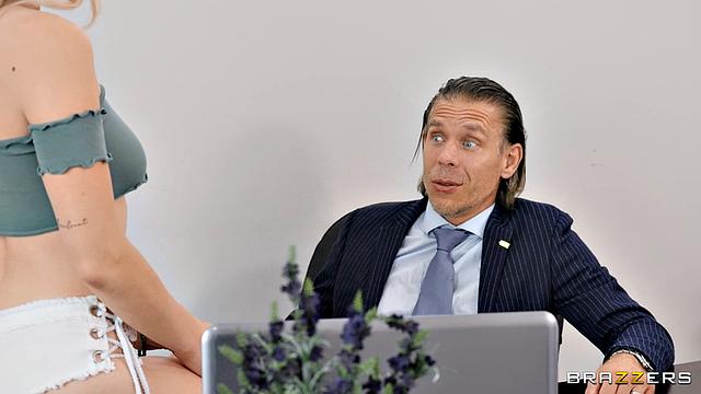 Cock-Hungry Co-Ed Pounded By The Professor