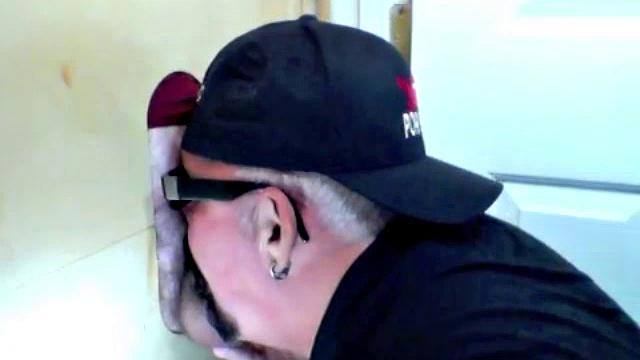Another Sloppy Gloryhole Blowjob