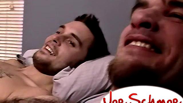 Jay Takes Two Straight Dicks - Jay, Jason &amp;amp; Aiden Pugsley