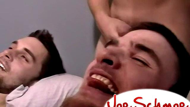 Jay Takes Two Straight Dicks - Jay, Jason &amp;amp; Aiden Pugsley