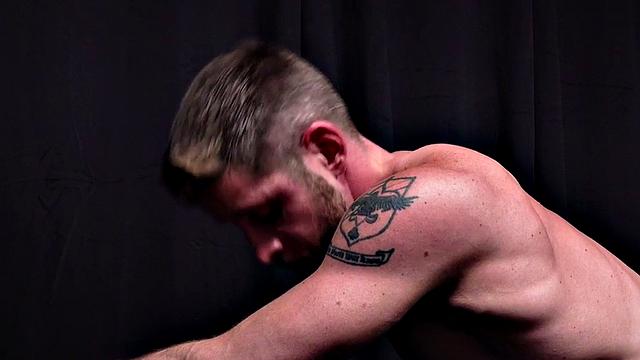 Rimming twink barebacks jock in his bottomed ass