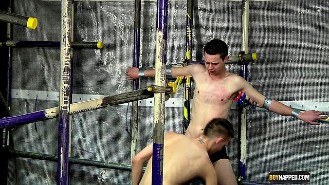 Stuffing Aiden with a 9-Inch Cock - Aiden Jason and Reece Bentley