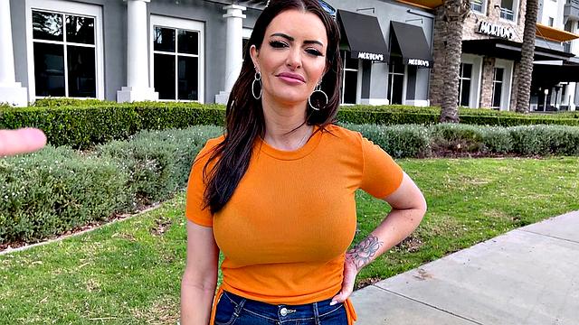 Busty Brunette Beauty