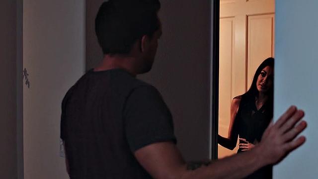 Sinful stepmom riding stepson's cock in forbidden affair