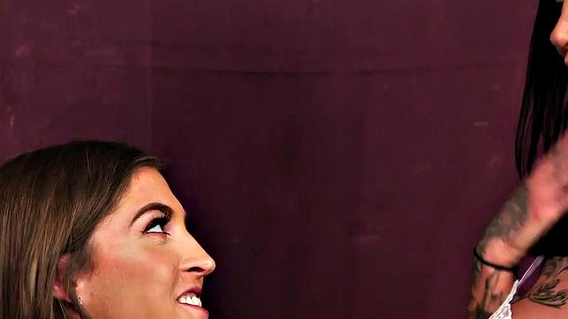 Brunette dominas in UK CFNM group suck and ride cock like there's no tomorrow