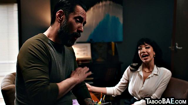 Big naughty slut cockriding her lover