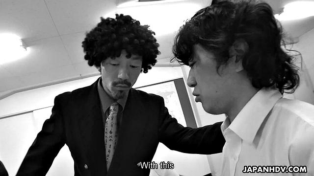 Chihiro Takizawa with the miracle man