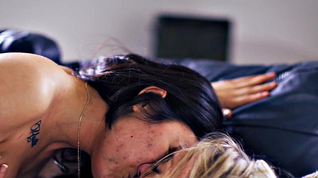 MOMMY'S GIRL - Petite Lulu Chu Lets MILF Dee Williams Roughly Discipline Her