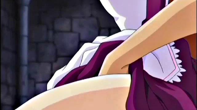 Redhead anime teen fucked hard doggystyle