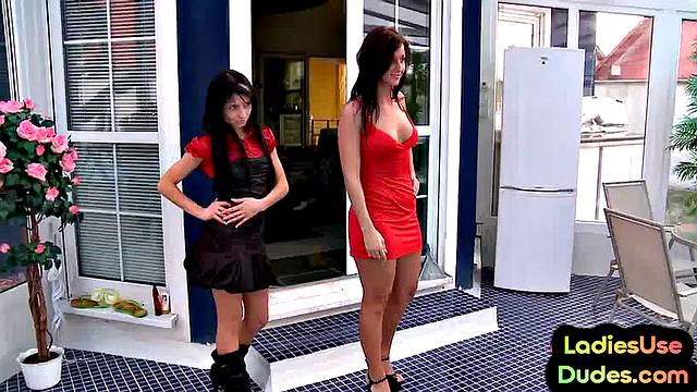 Pathetic incel pegged by dominant brits