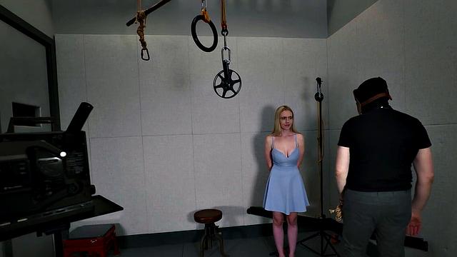 Submissive MILF gets rough anal face fucking and pain