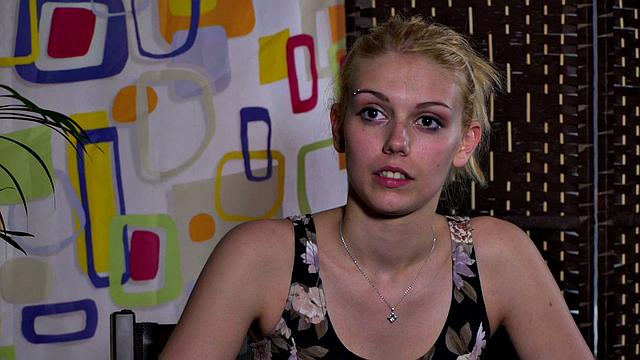 ATM teen deepthroats during public anal