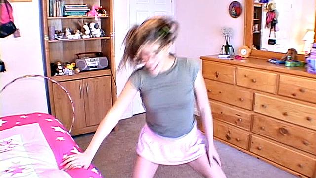 Teen Topanga with small tits Fingering