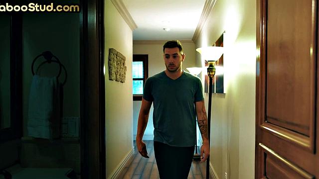 Taboo stud barebacked by stepcousin in tight asshole