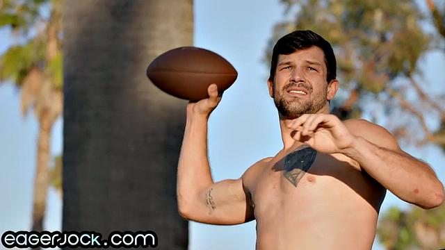 Athletic jock anally smashed by his BF