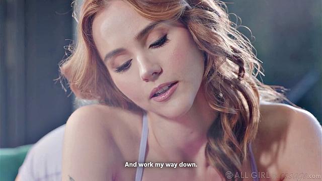 ALL GIRL MASSAGE - Ella Reese's Sore Butt Gets Ophelia Fae's Deep Rimjob And Scissoring Action