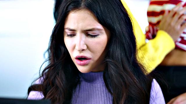 Transgender lady fucks female bitches in group sex