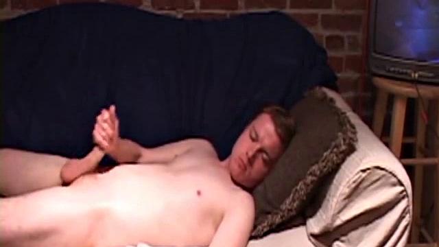 After stripping off his pants, Dawson goes to work on his dick. Whil estroking his meat, Dawson plays with his ass and squirts out a messy cum shot onto his chest and face.