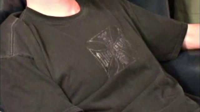 Jamie is one of three friends working together on a high-rise construction project here in Atlanta. He's 27, 6'4", 170 pounds and works as a trim carpenter. Blake