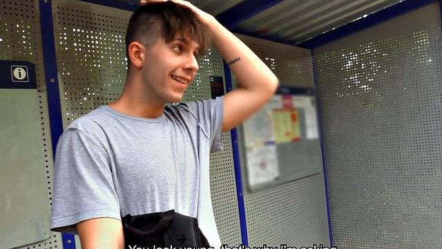 Real skinny twink BJ and rides cock POV before wanking