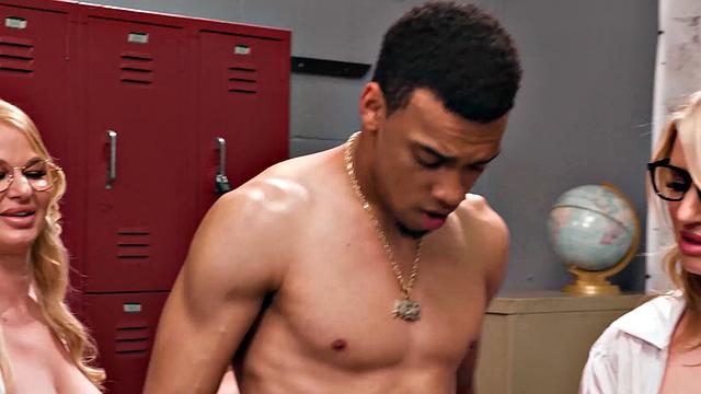 MOMMY'S BOY - Sex Hungry MILF Teaches Misbehaving Student! With Rachael Cavalli