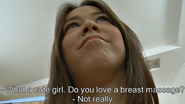 Lil Emma with perfect body, Dildo and Fuck