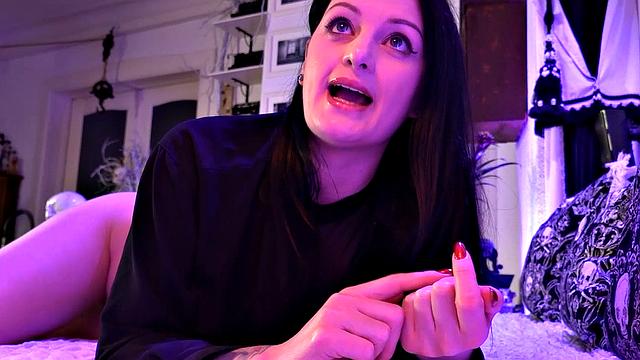 DOEGIRLS - #Alissa Noir - Busty German Babe Teases Her Fans On Cam