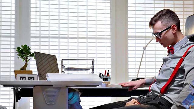 Office wild bae fucked by big dick in wet pussy hole