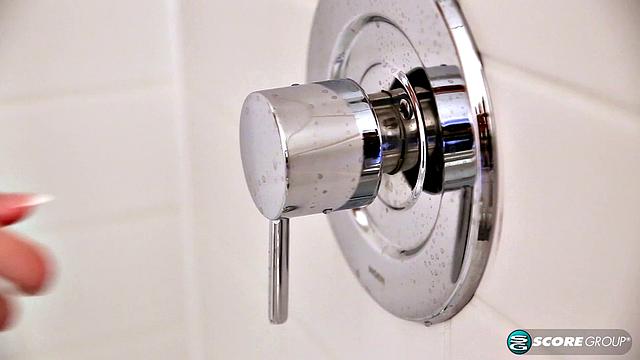 Ariane's huge, wet tits