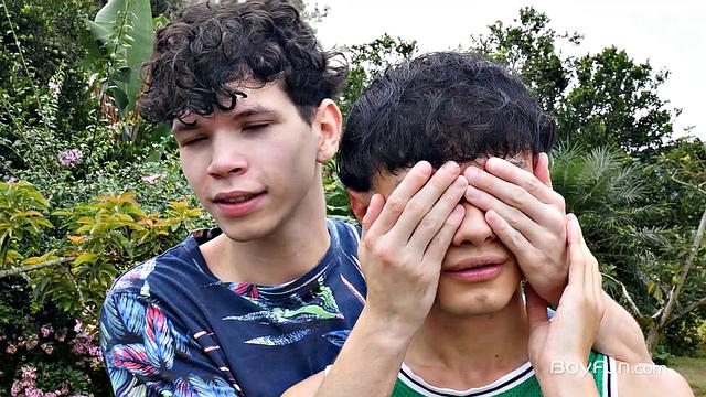 Muriel Karmesi and Melo Prince have passionate gay sex