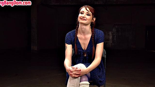 Submissive anal slut gangbang fucked till bukkake