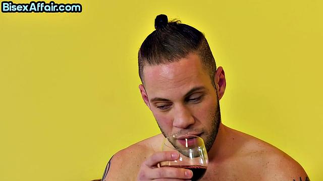 Busty bae pounded in bisexual 3some