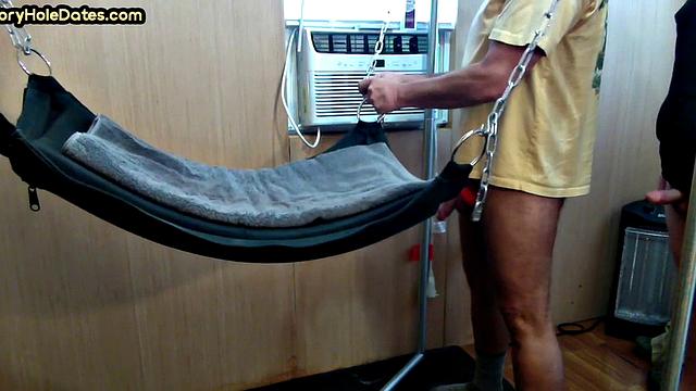 Gloryhole DILF analbanged by teen