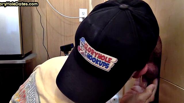 Gloryhole DILF analbanged by teen