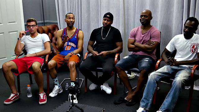 GangbangCreampie - Smokin Hot Brunette Loves Gangbanged