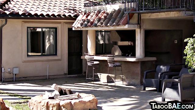 Horny beauty doggystyled by lover