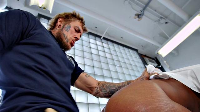 Seduced dirty man fucked by nice dick in wet anal ass